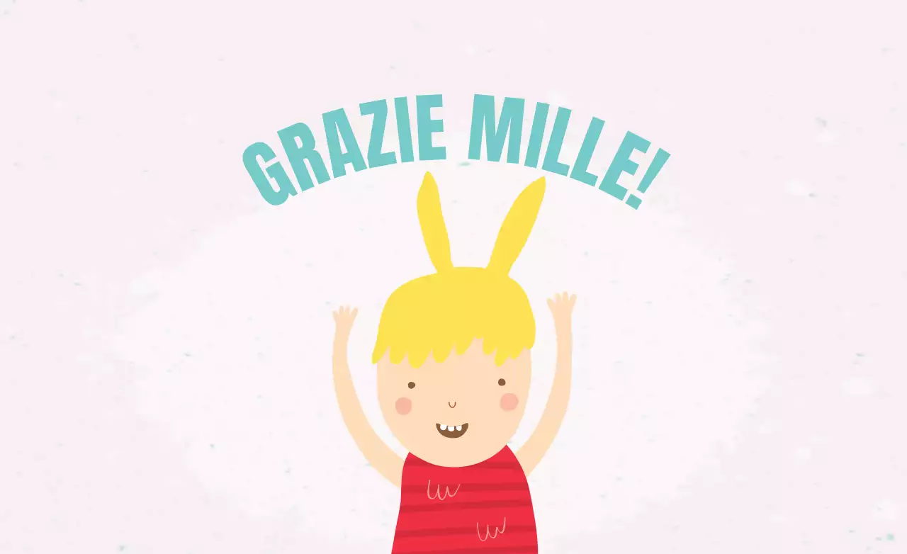 GRAZIE MILLE!