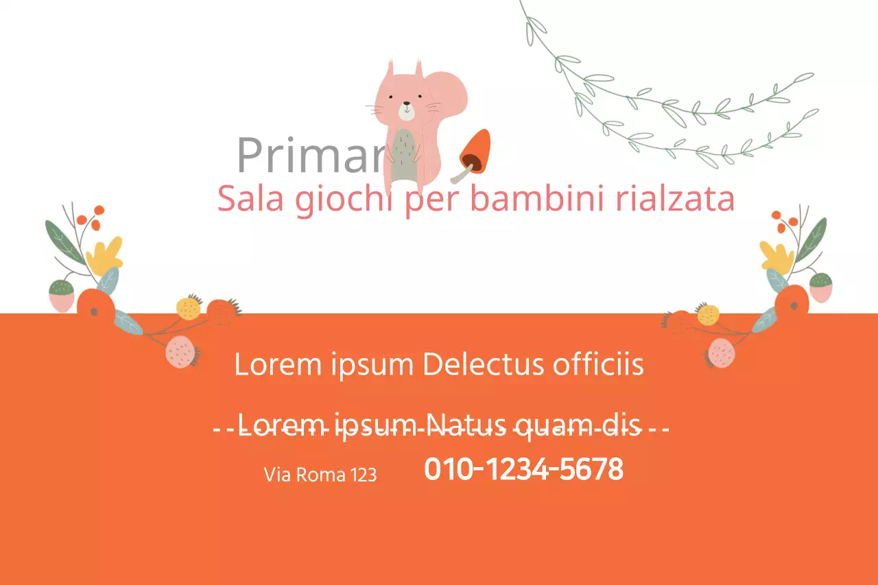 Sala studio per bambini rialzata