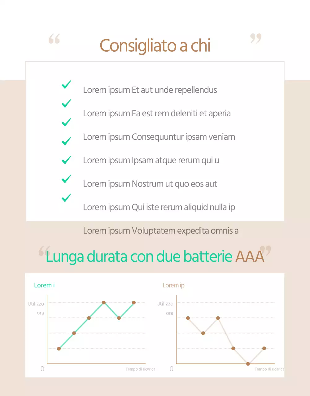 Semplice pagina di vendita dell'elettronica per l'igienizzazione delle mani con sensore color menta