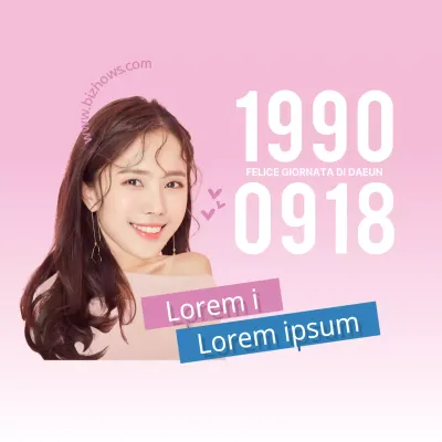 Buon compleanno a DaEunAh