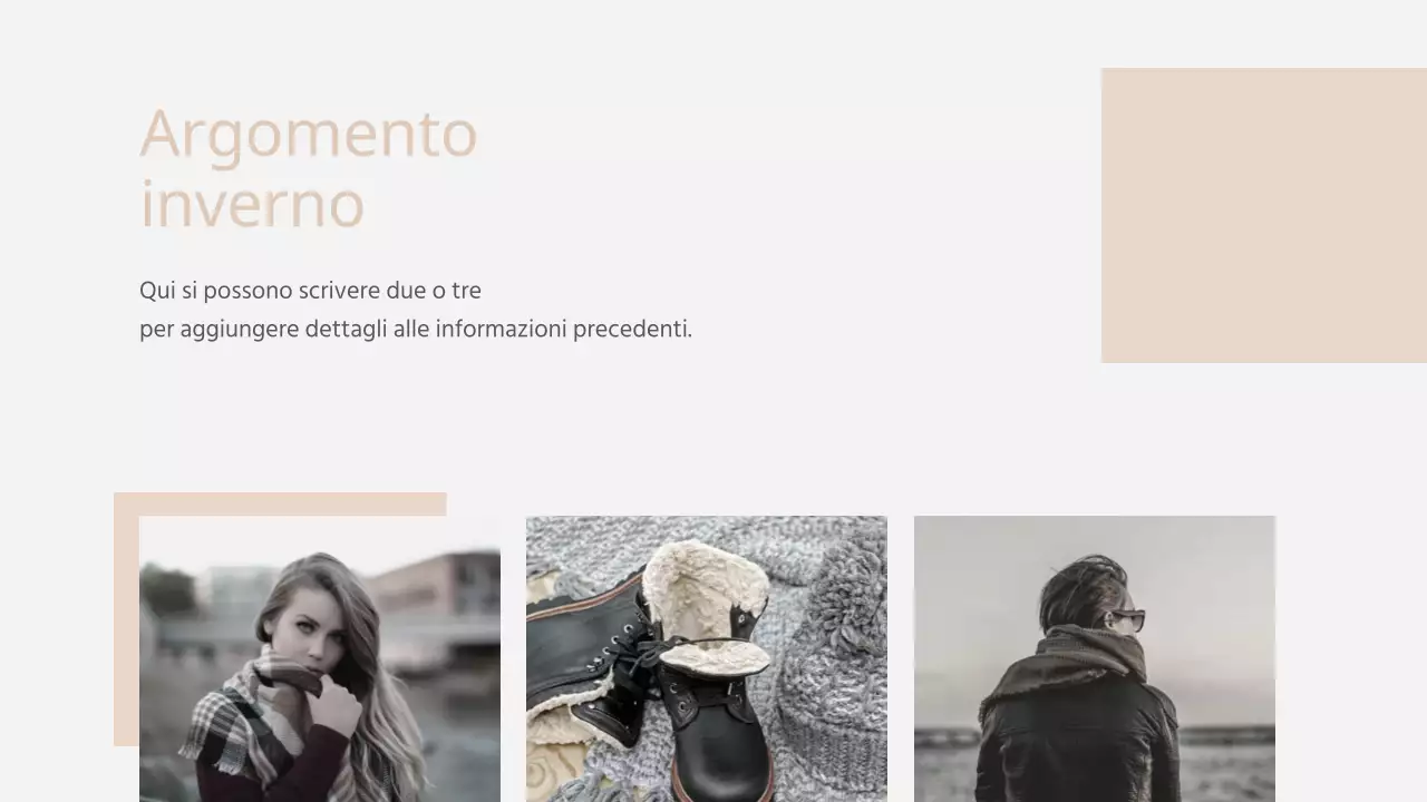 Design per presentazioni scolastiche