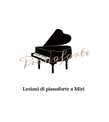 Tastiera a corde con pianoforte nero