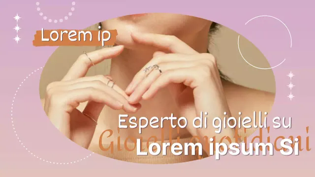 Miniature di gioielli su YouTube