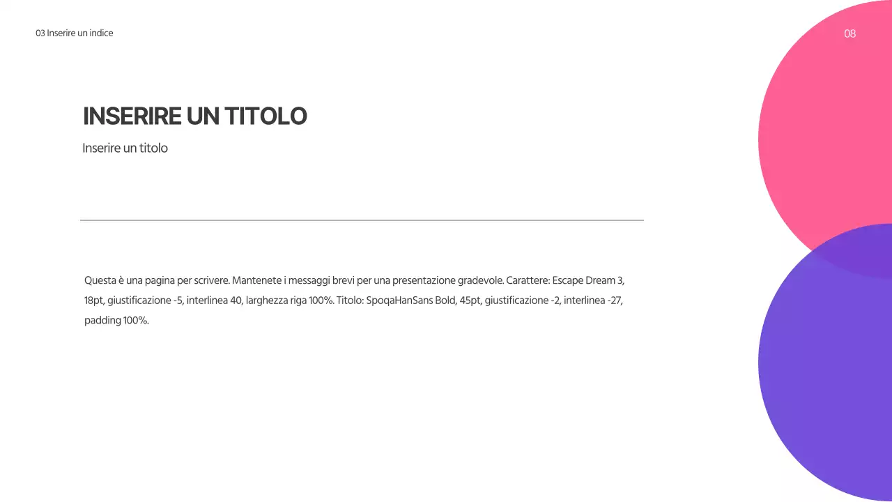 Presentazioni circolari