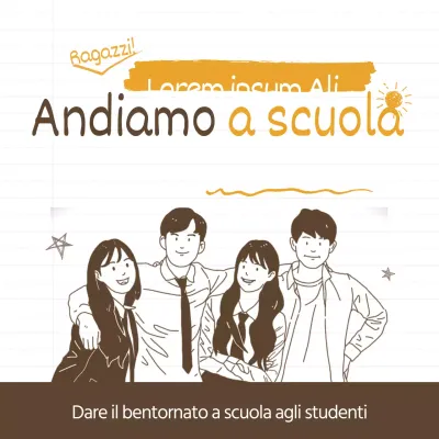 Andiamo a scuola