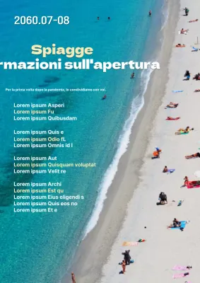 Informazioni sull'apertura delle spiagge di Gangwon-do durante i caldi mesi estivi
