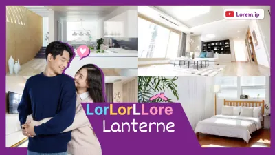 Miniatura dell'interno della casa degli sposi in viola