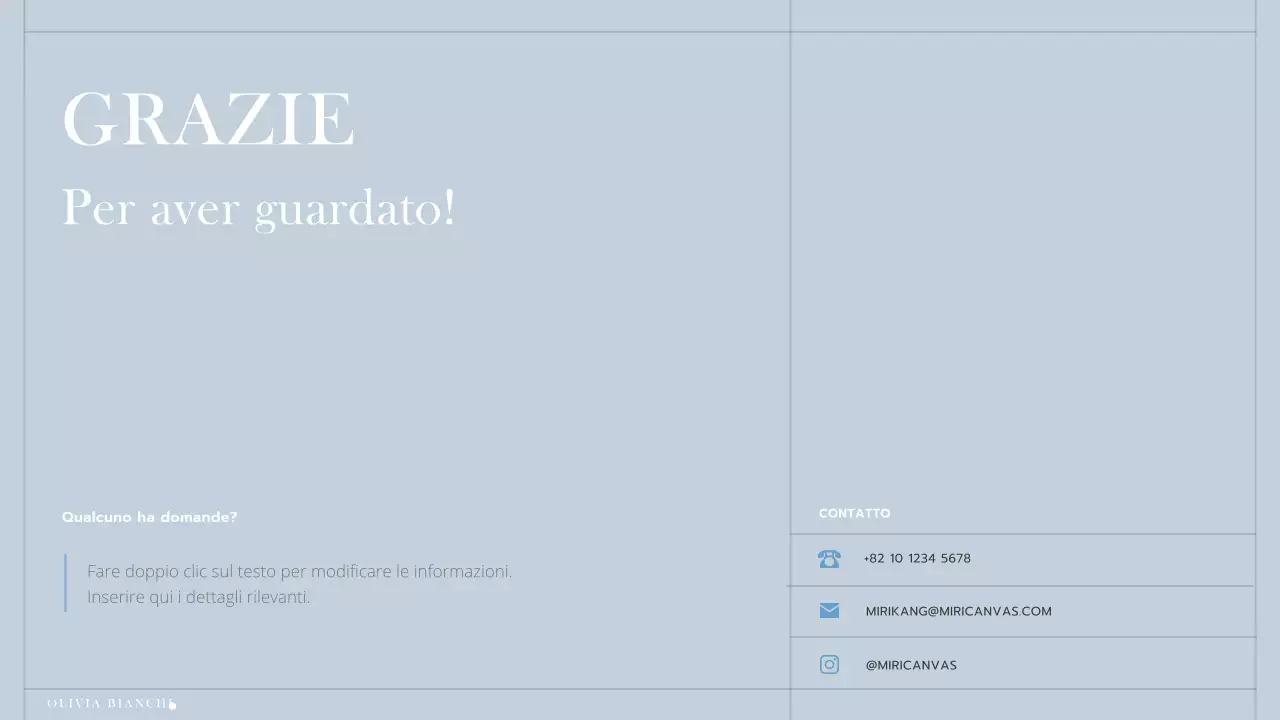 Una lettera di presentazione semplice e minimalista in bianco