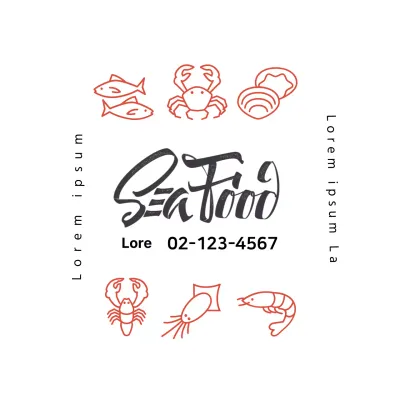 Buffet di frutti di mare di prima qualità