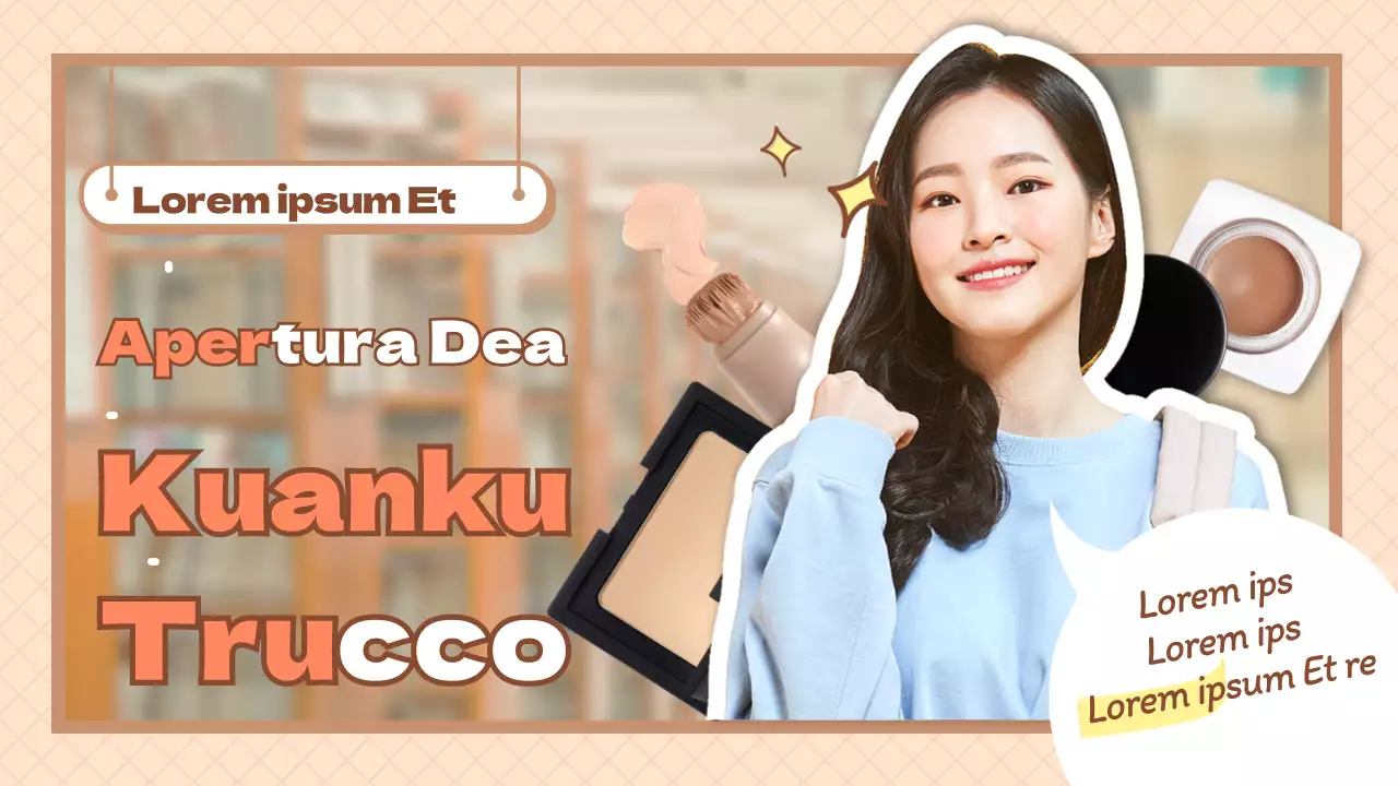 Trucco beige e fresco YouTube thumbnail