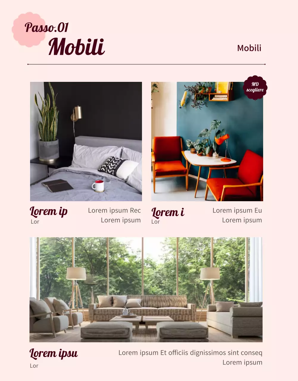 Pink Mood Living Mostra speciale Mobili, elettrodomestici e arredamento per la casa
