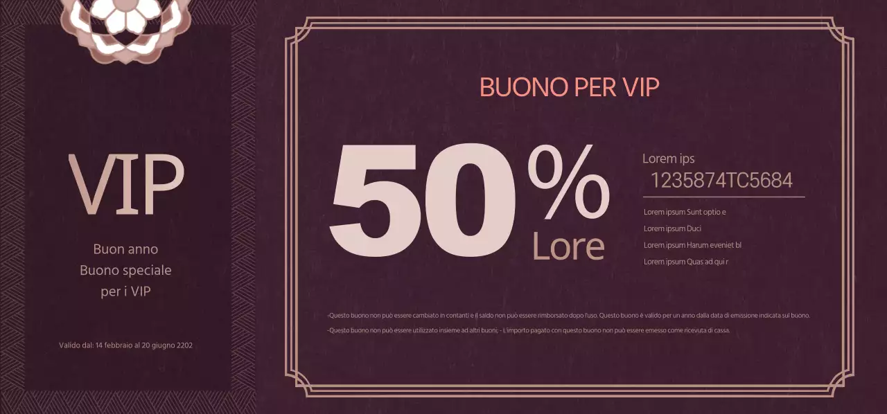 Carte regalo VIP