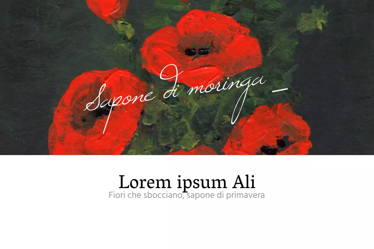 Quando i fiori sbocciano e la primavera