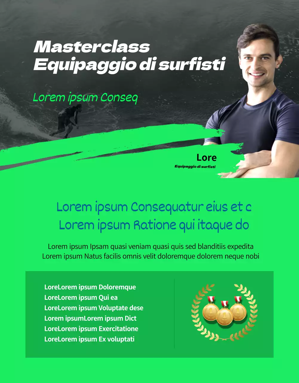 Corsi di sport estremo dinamici e colorati al neon (altro)