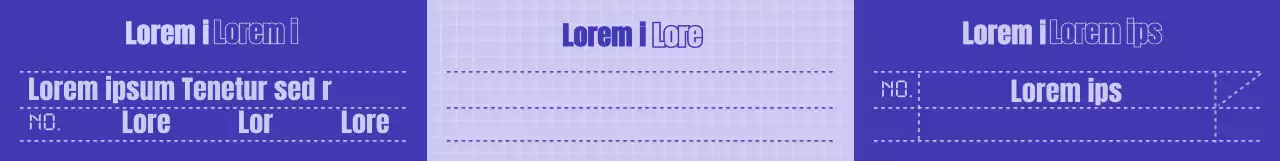 Semplice modello di concetto di ricevimento in blu navy e malva