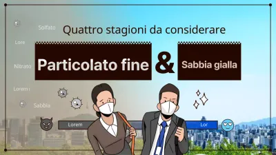 Attenzione allo zolfo blu e marrone e al particolato fine.