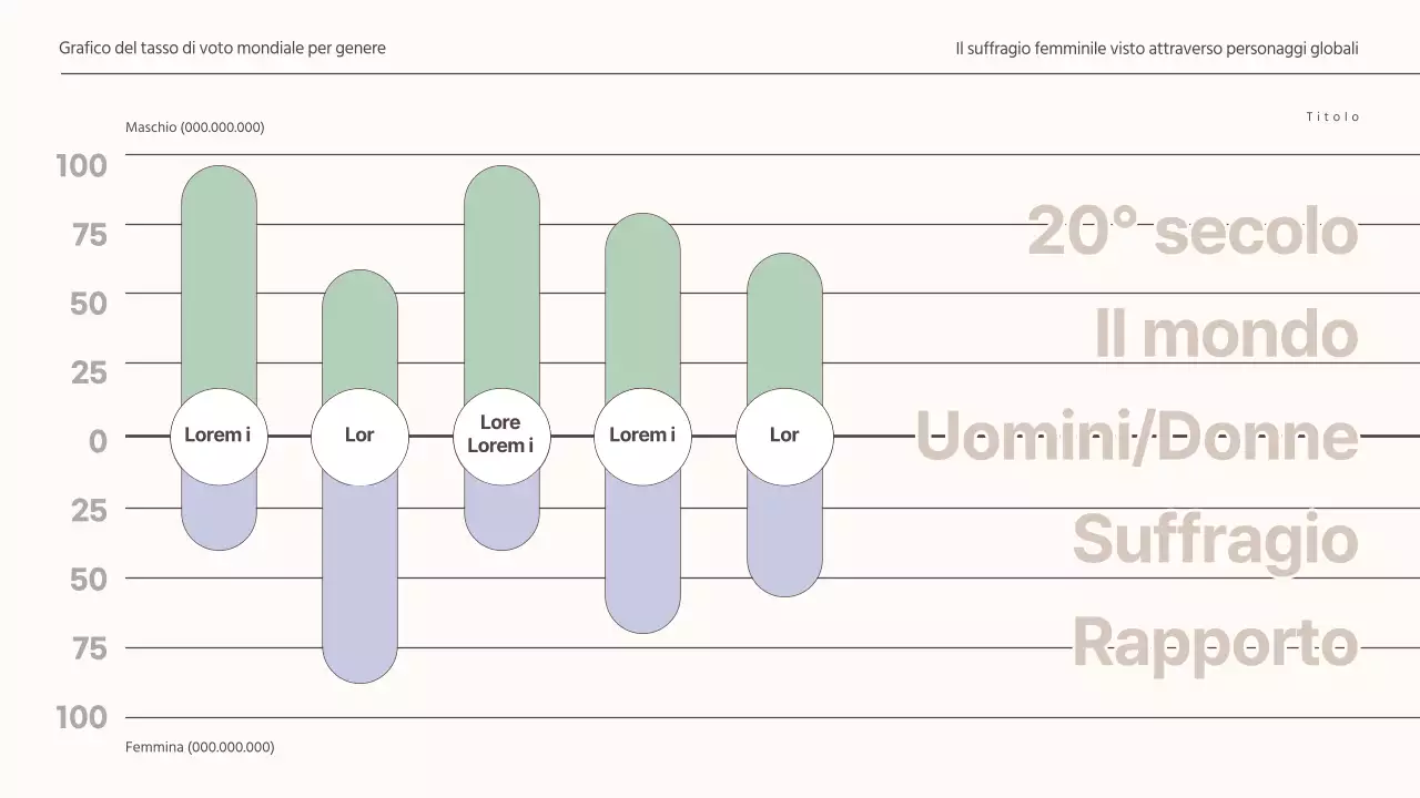  Presentazione di un concetto sommesso per un incarico di suffragio femminile globale
