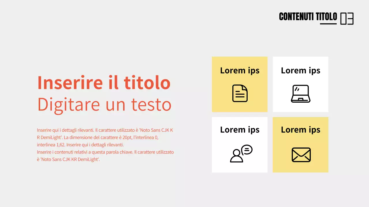 Presentazioni per le scuole