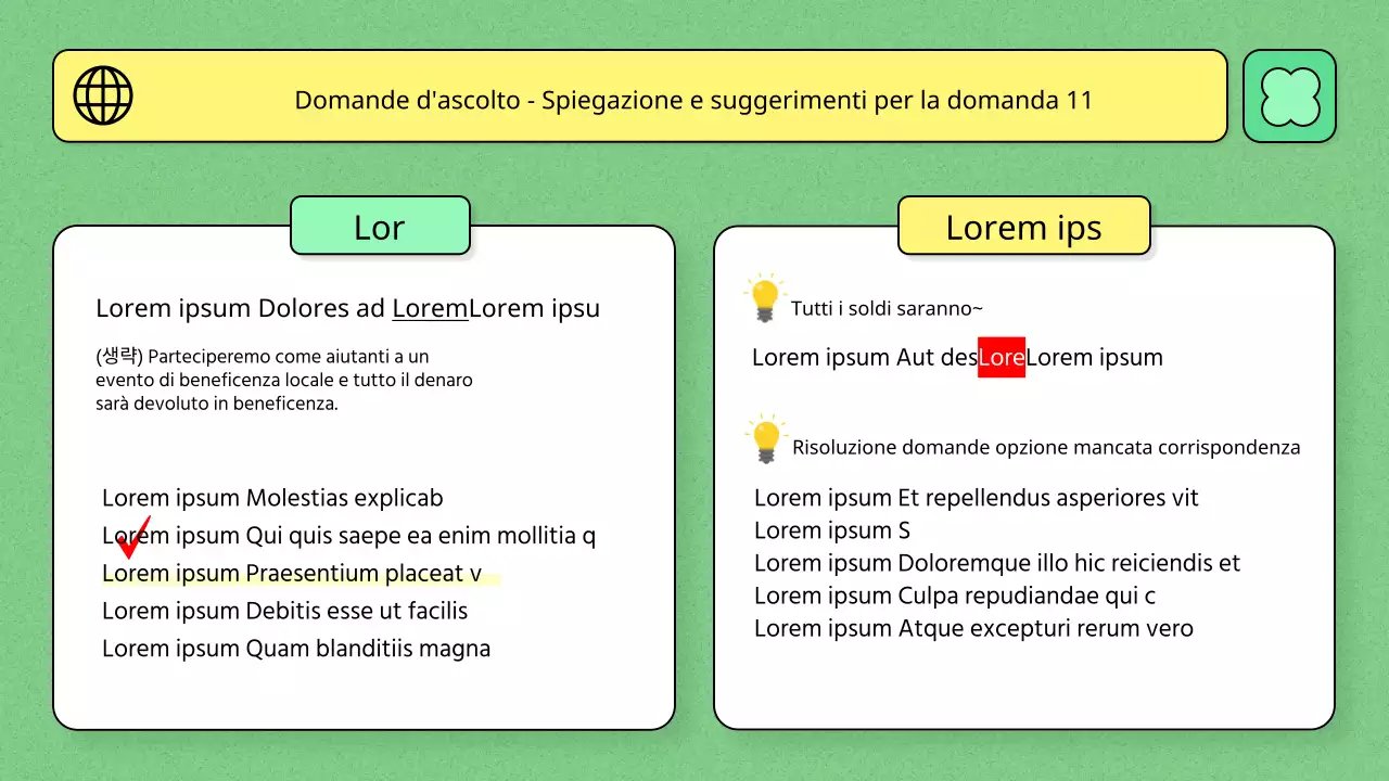 Tema dell'istruzione con colore verde chiaro e semplice illustrazione lineare