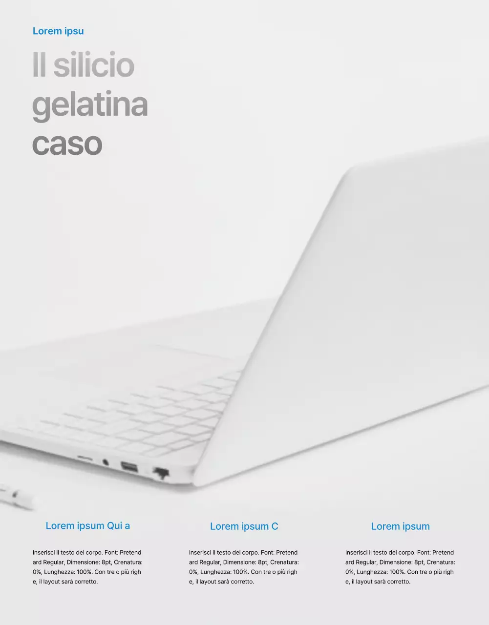 Pagina di dettaglio del quaderno in bianco e nero