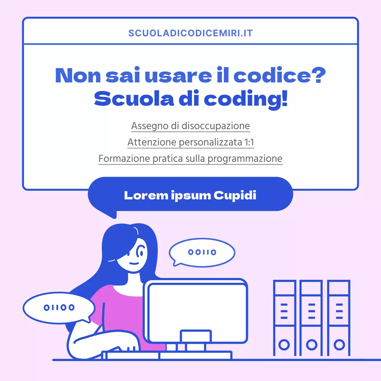 Esplorare i linguaggi di programmazione ad alta saturazione in blu e rosa