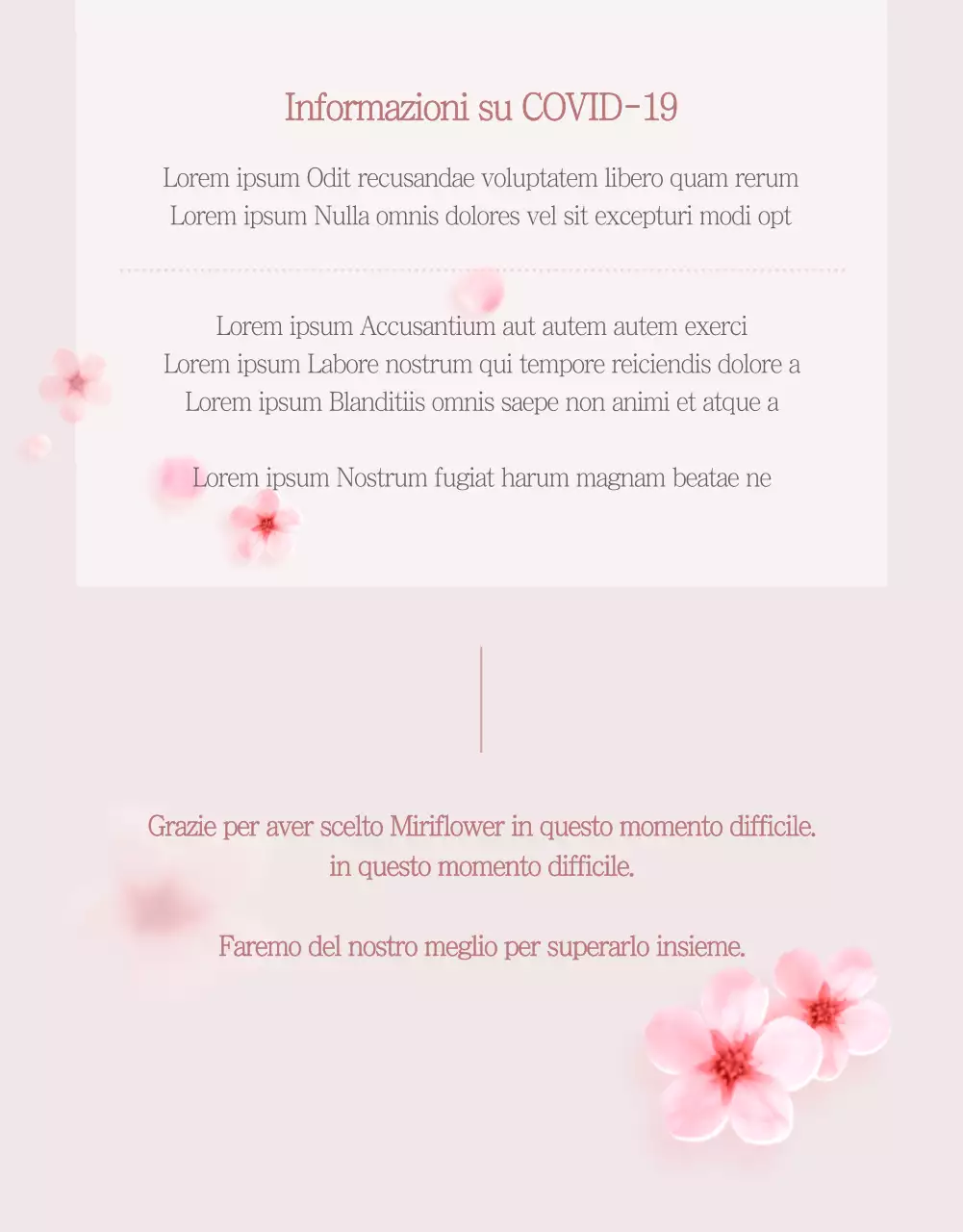 Dettagli della classe di fiori