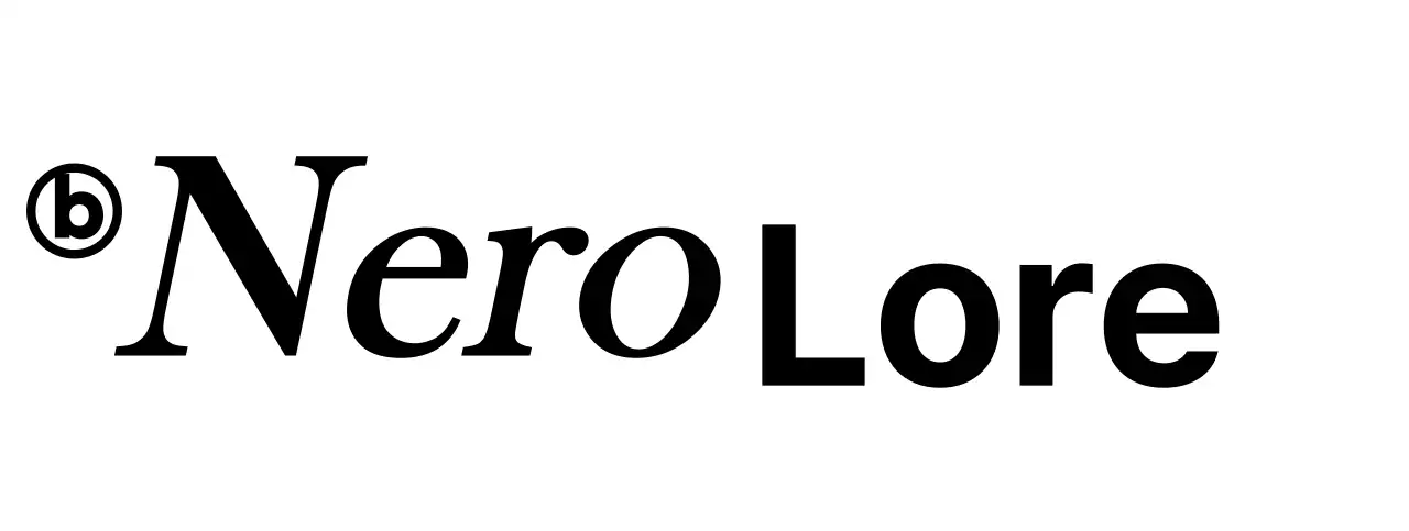 Design del logo semplice e di classe con variazione del testo in nero