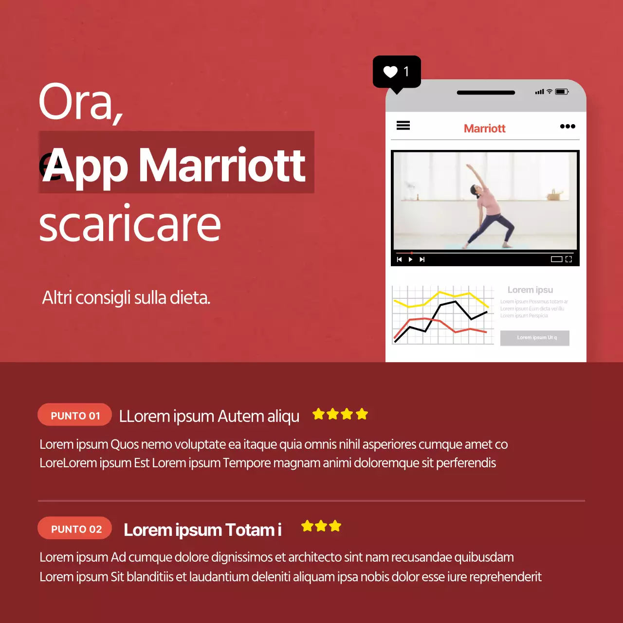 La carta segreta rossa a zero calorie