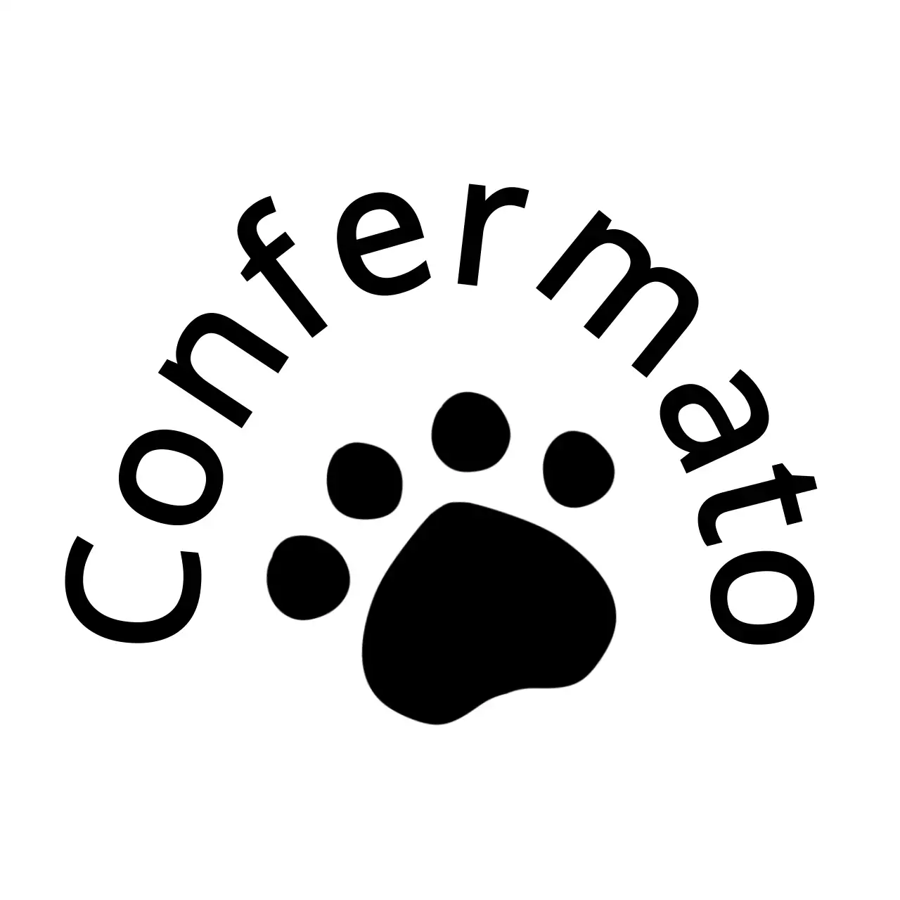 Controllo dei compiti con illustrazione di zampe di animali neri