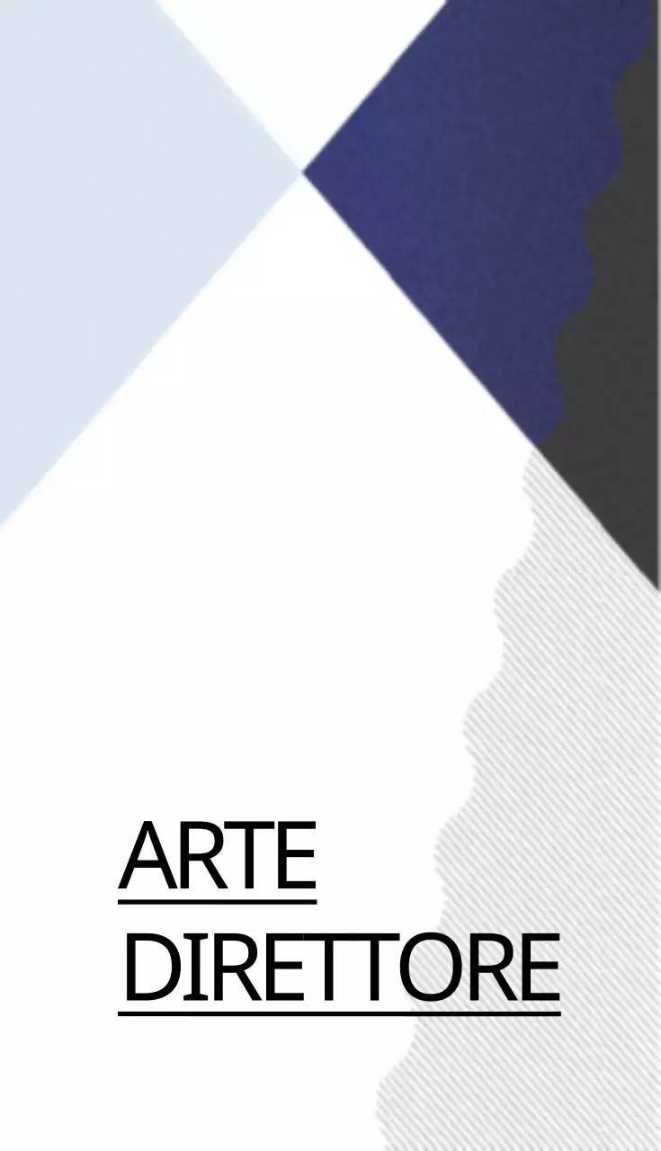 DIRETTORE ARTISTICO