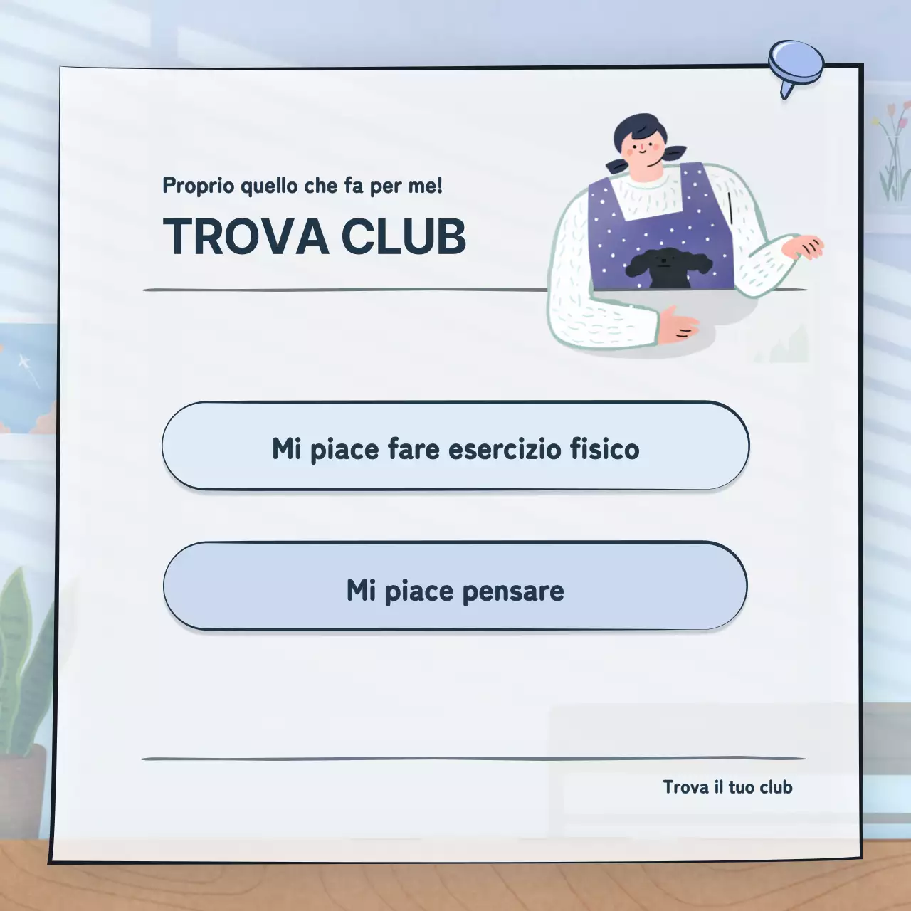 Concetti di test psicometrici con simpatiche illustrazioni