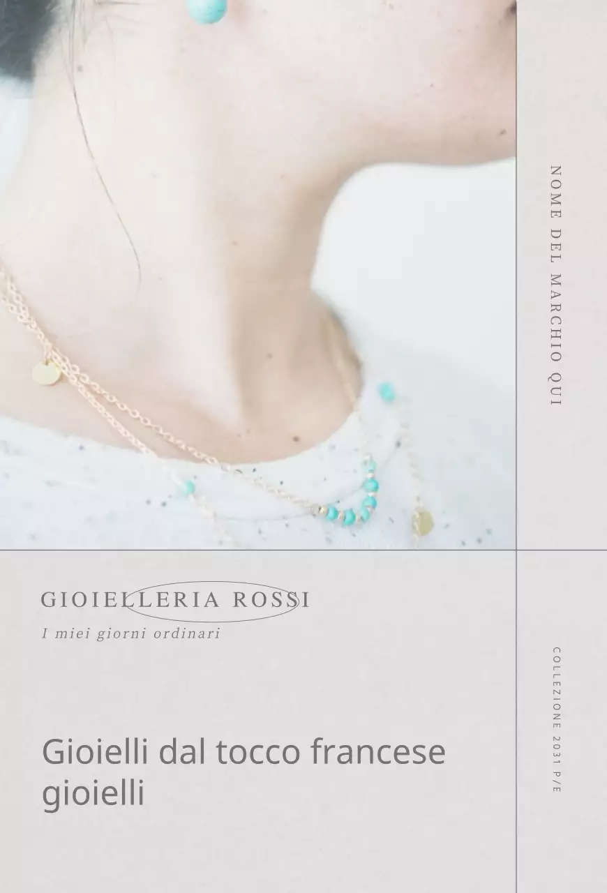 Una gioielleria sentimentale in Warm Grey