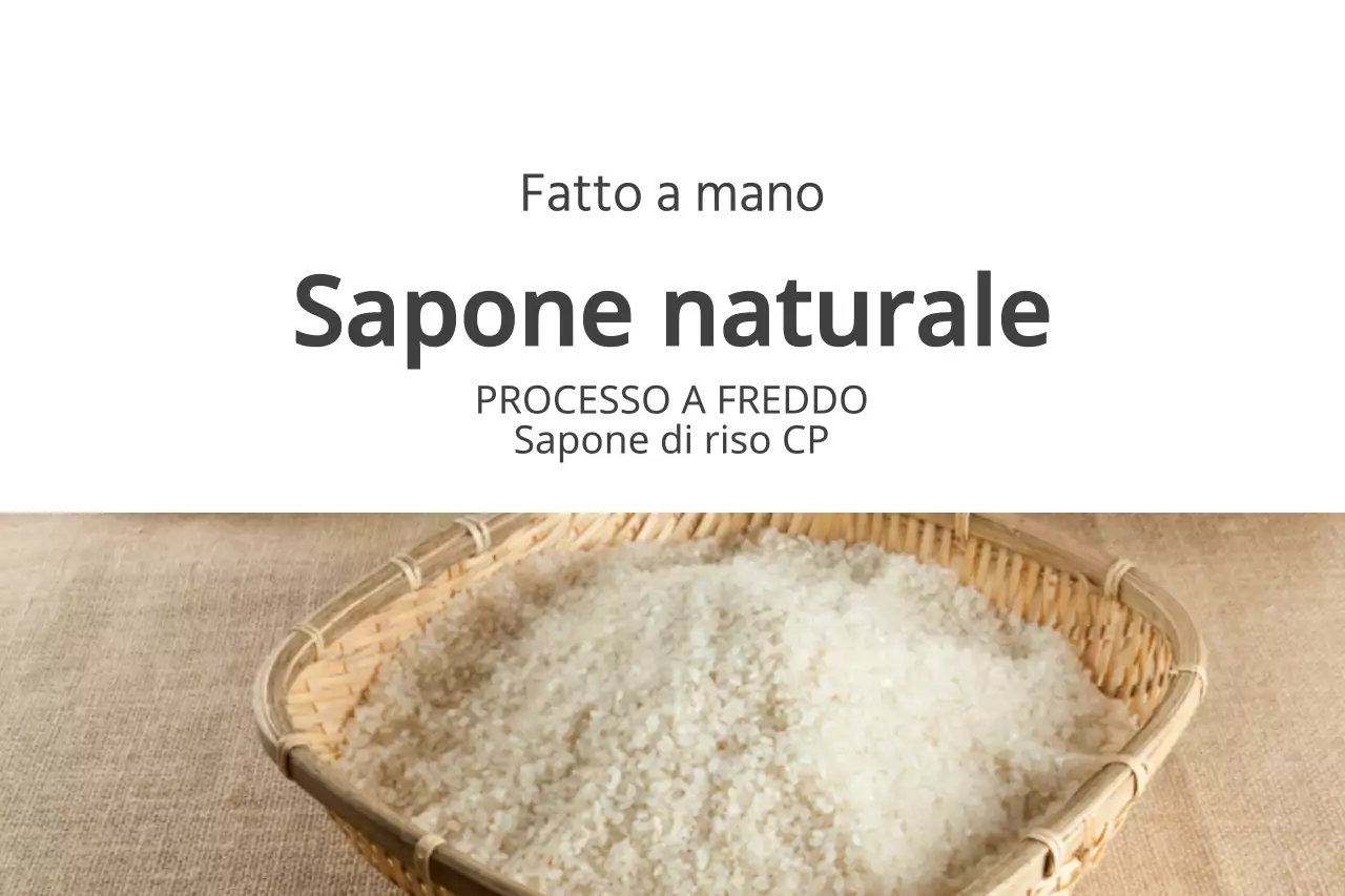 Sapone di riso