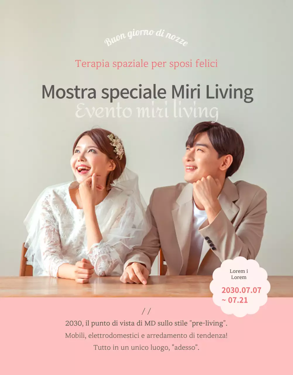 Pink Mood Living Mostra speciale Mobili, elettrodomestici e arredamento per la casa