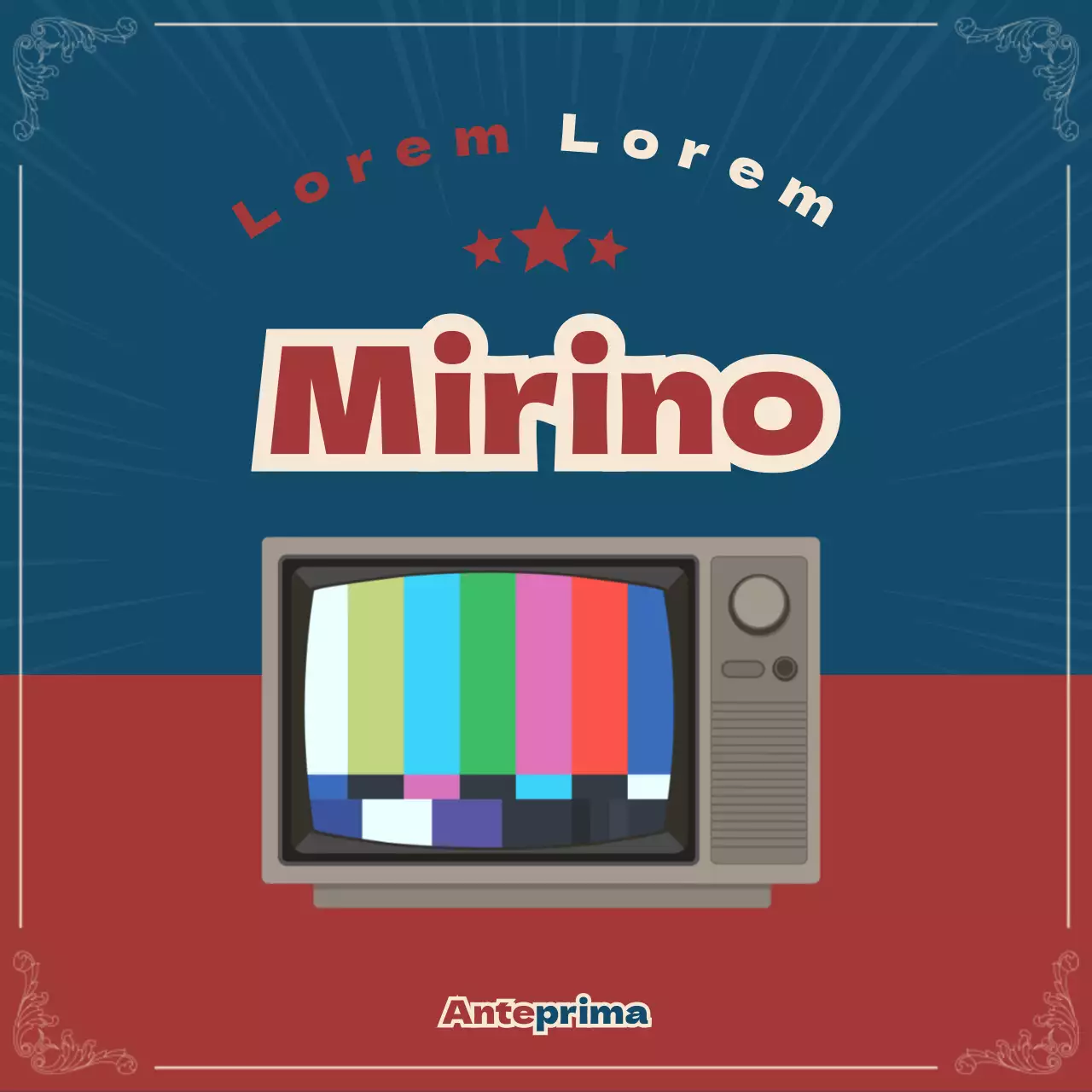 Lo stato della legge in rosso e blu navy CardNews