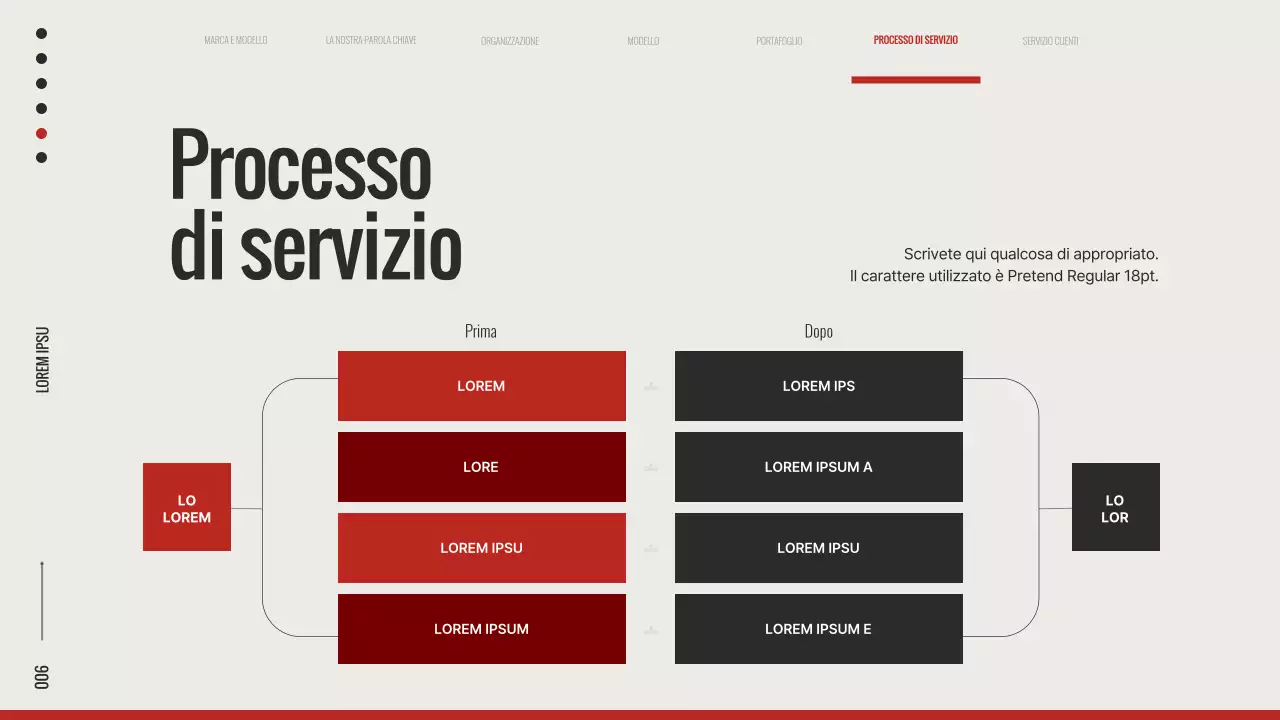 Slip modello di marca di tendenza in rosso e bianco