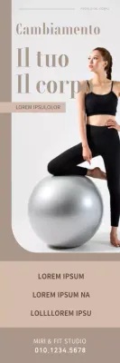 Profilo del corpo di concetto emozionale in marrone e tan Pricing