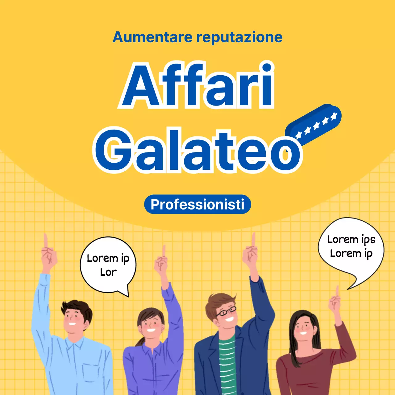 Il galateo degli affari in giallo e pulito CardNews