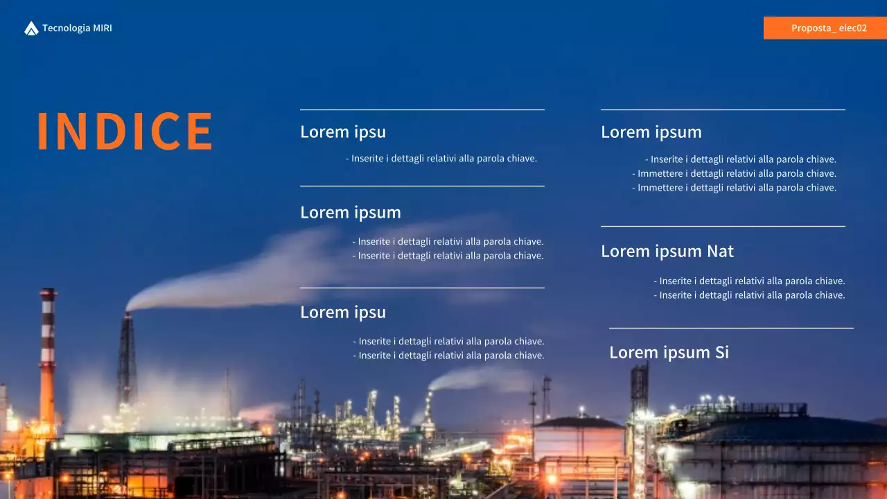 Proposta di fornitura di caricabatterie per veicoli elettrici blu e arancioni