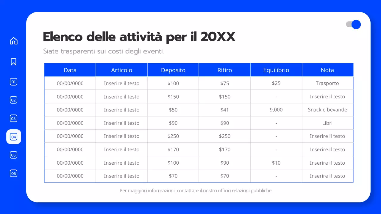 Convocazione dell'università in blu 3D