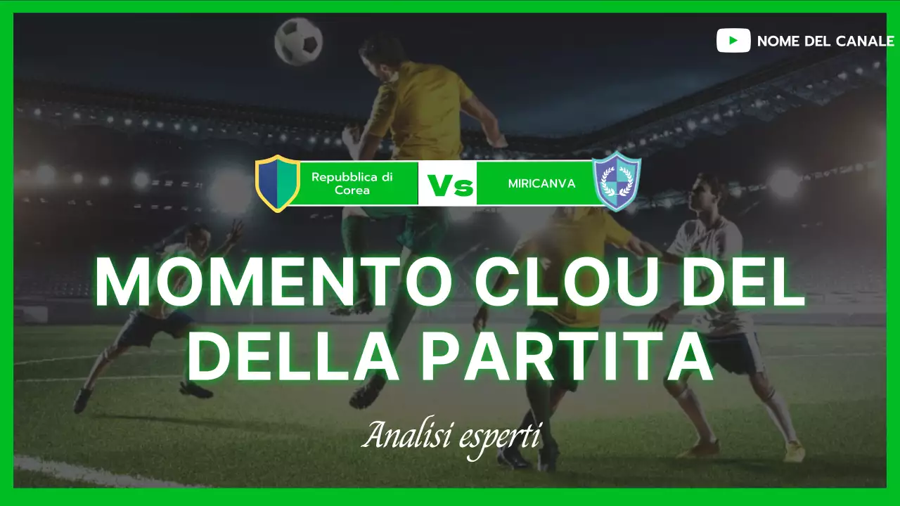 Miniatura di YouTube di Green Simple Matchlight