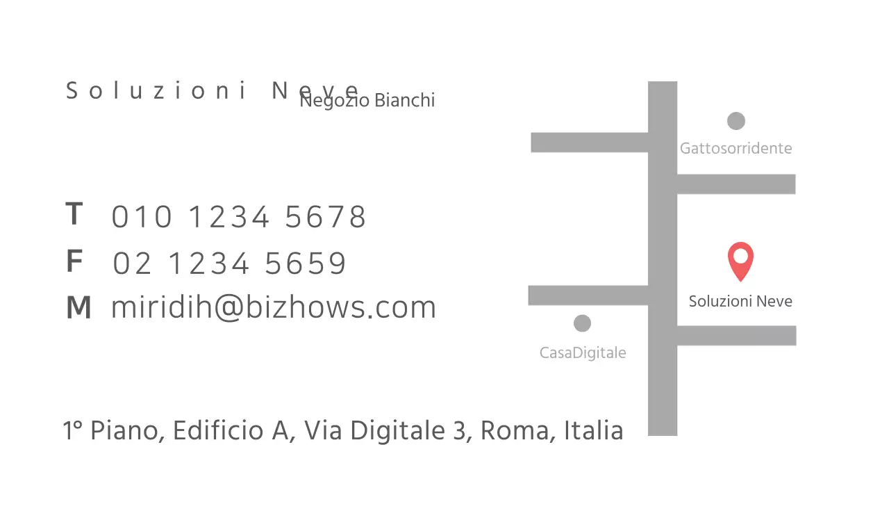 Biglietti da visita per promuovere il vostro negozio