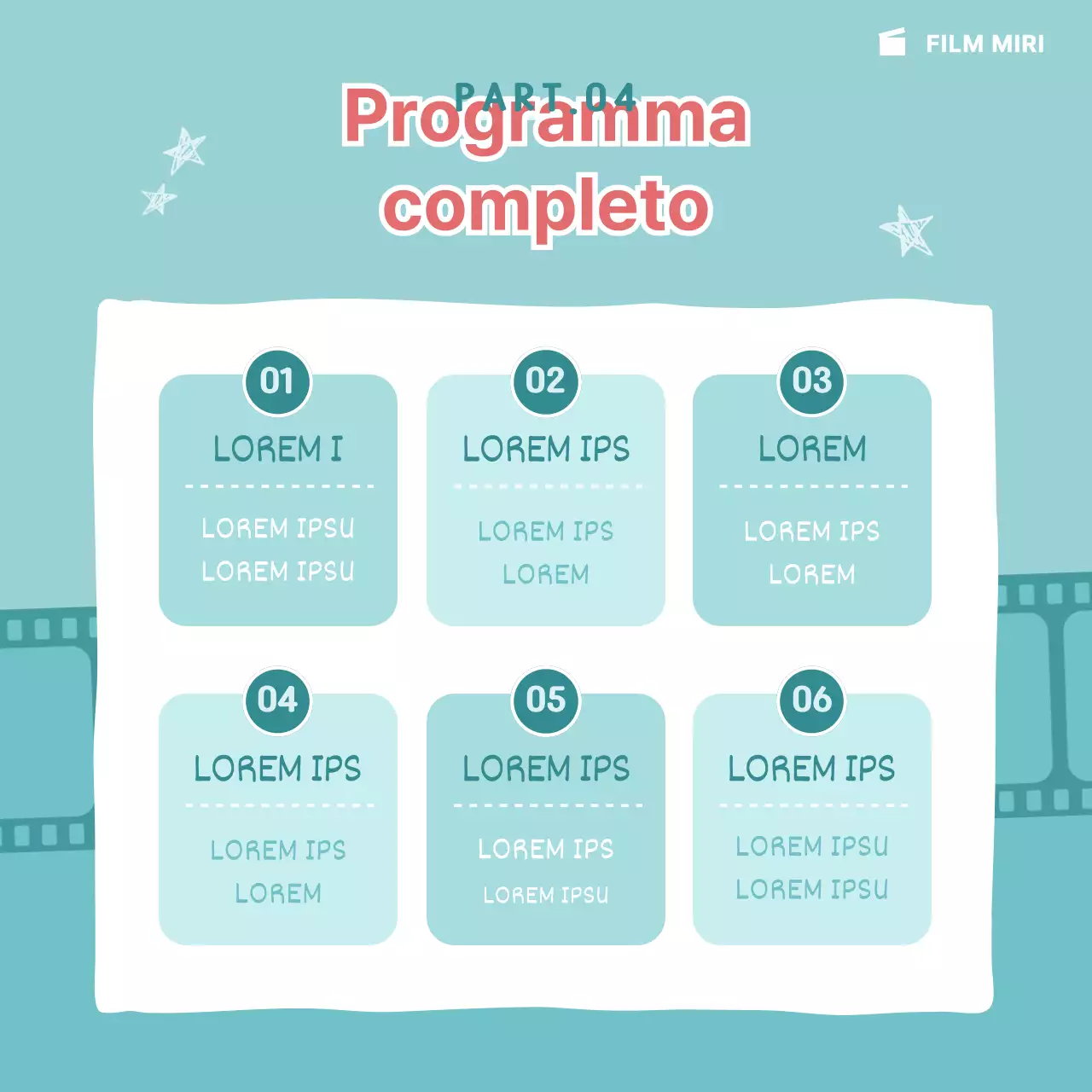 Scheda del festival del cinema alla mentaNews