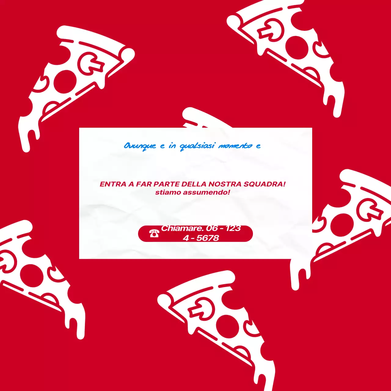 Scacchiera rossa concetto di pizza marchio layout bundle pack