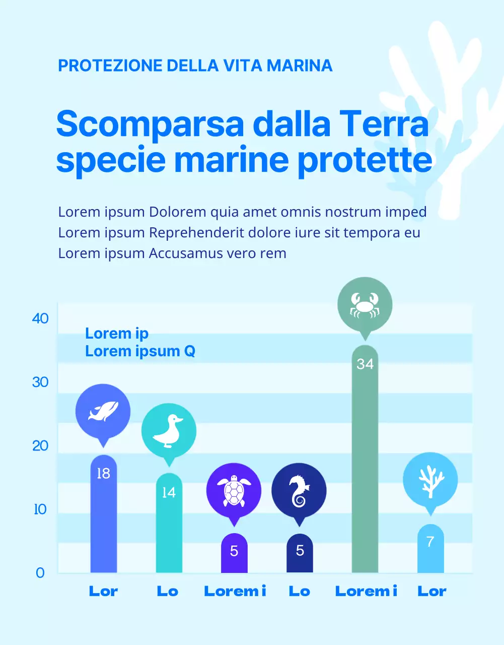 Finanziamenti per la conservazione della tartaruga marina blu e gialla, una creatura della barriera corallina a rischio di estinzione.