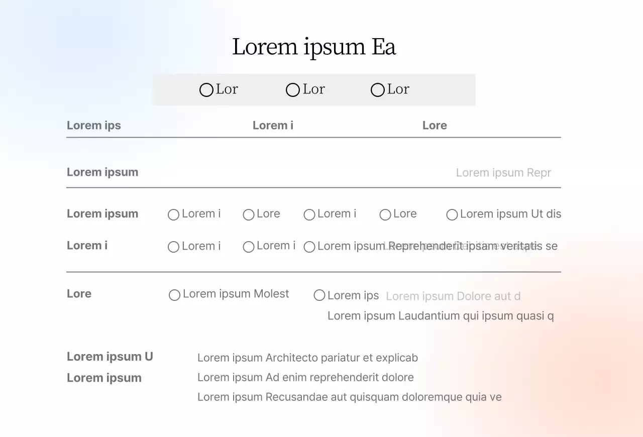 Negozio di abbigliamento semplice e lucido con sfumature