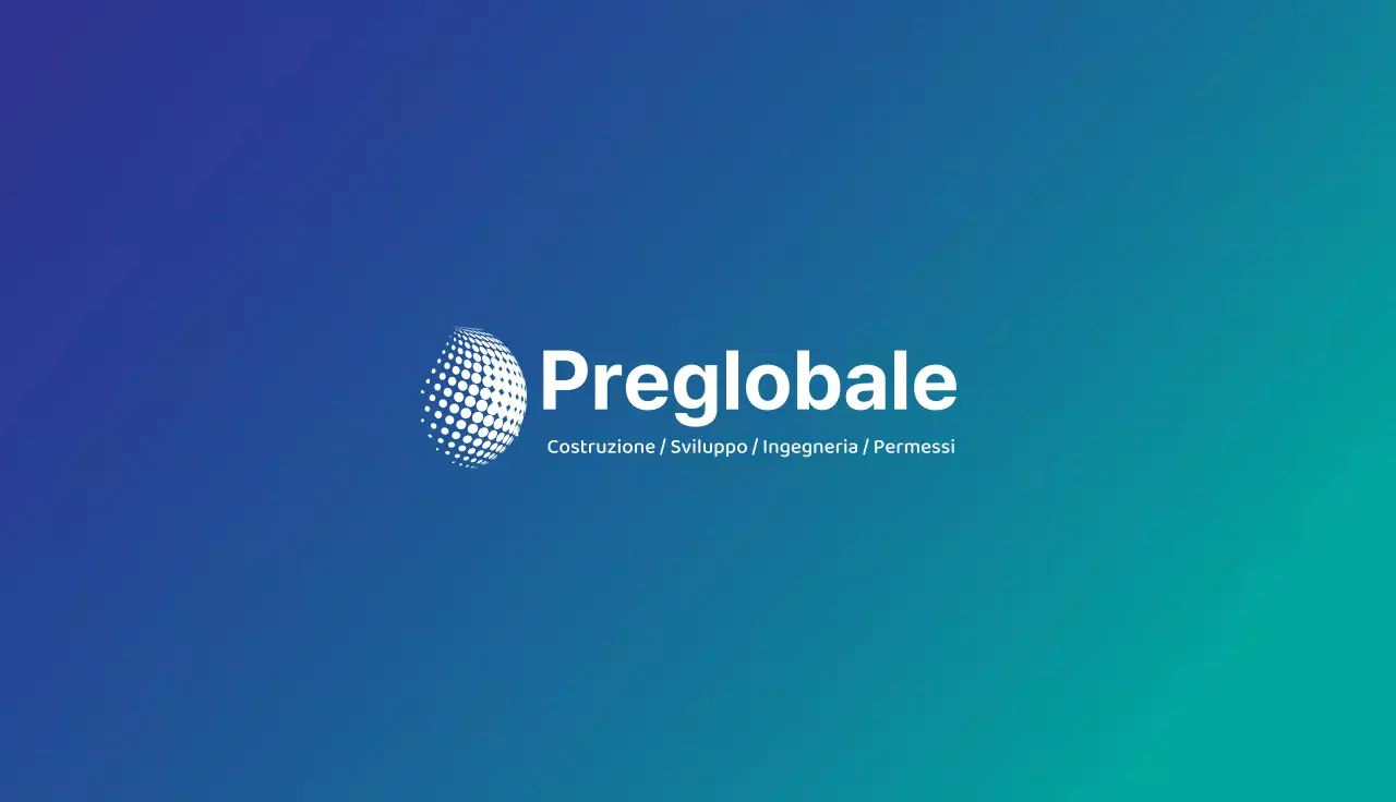 blu azzurro sfumato logo pulito costruzione business aziendale