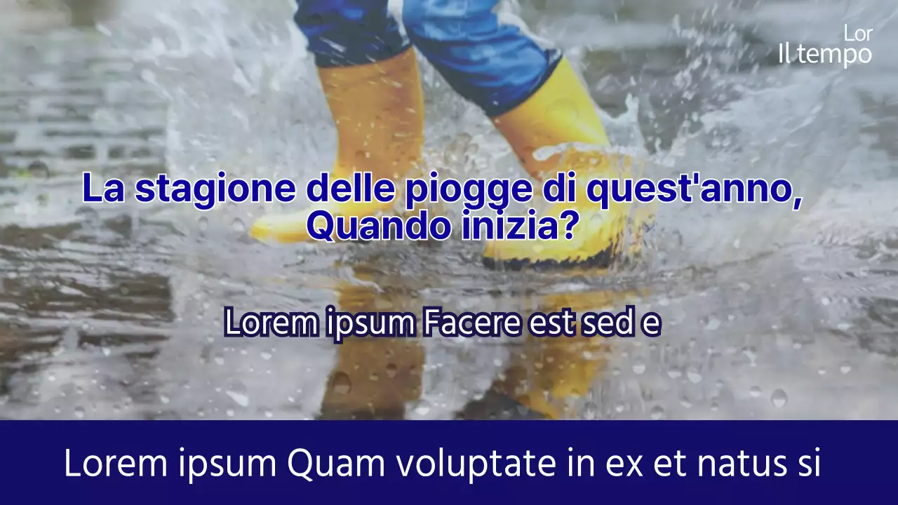 blu marino estate stagione delle piogge tempo piogge intense notizie meteo condividi