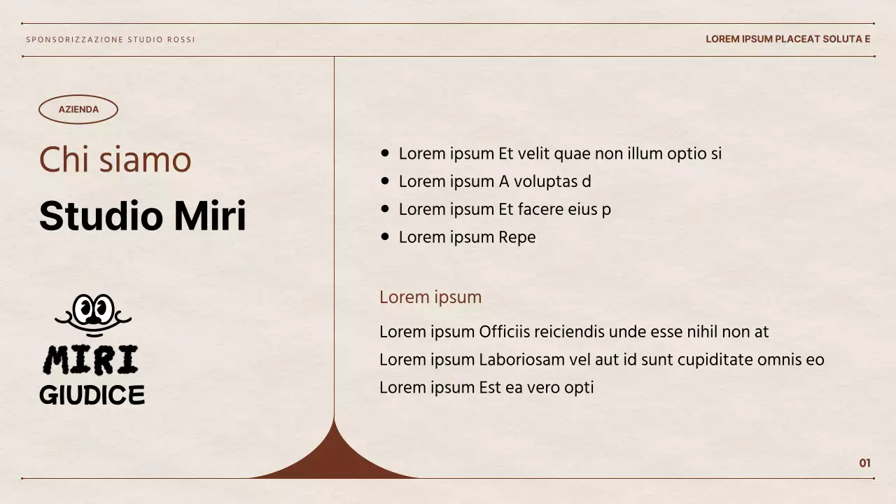 La proposta del talento web Hyun Chan con uno sfondo di carta e forme geometriche colorate