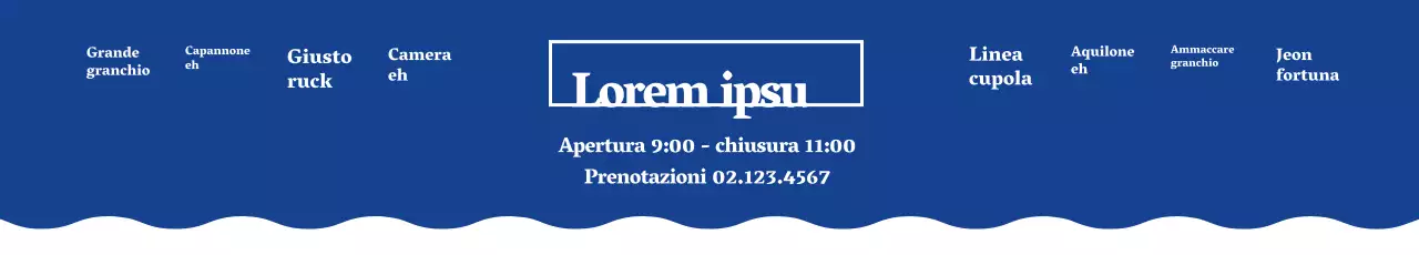 Striscione Shokudo_Garo